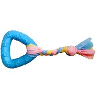 Mixpet 20 cm Diş İpli Kauçuk Üçgen Köpek Oyuncağı