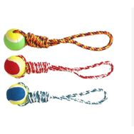 Mixpet 30 cm Tenis Toplu Diş İpi Köpek Oyuncağı