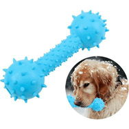 Mixpet 5x14 cm Dikenli Dumbell Diş Kaşıyıcı Köpek Oyuncağı