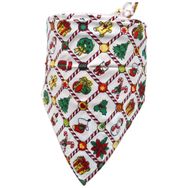Mixpet Medium 42x42x65 cm Kedi Köpek Yılbaşı Temalı Bandana
