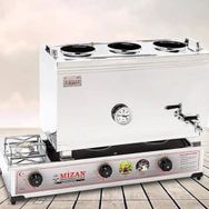 Mizan 40 lt Gazlı Pleyt'li Isı Göstergeli 2500 W 40 lt Su Isıtma Kapasiteli Çay ve Kahve Makinesi