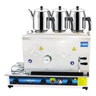 Mizan 60 Lık Lpg Tüplü 40 lt 3 Demlikli Çay Kazanı Demlik