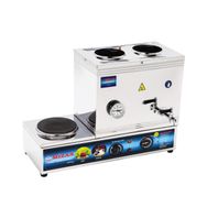 Mizan MİZAN-MÇE207 40'lık Elektrikli 30 L 2 Demlikli Çay Kazanı Çay Ocağı
