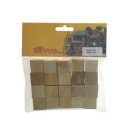 Mk Model 20x20 mm 20'li Ihlamur Maket Ahşap Küp