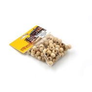 Mk Model 5743353 Yuvarlak Parlak Ahşap Boncuk 12 mm 100 Adet Maket Aksesuarı