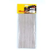 Mk Model 5784748 Ahşap Kaplama Platinum Gri 0,5 mm 10x20 cm 20 Adet Maket Aksesuarı