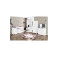 Mobilya Dükkanım WD27123 Helen Sallanır Büyüyen Karyolalı Bebek Odası Takımı