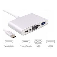 Mobitell Type C To Vga Usb 3.0 Çevirici Dönüştürücü Adaptör
