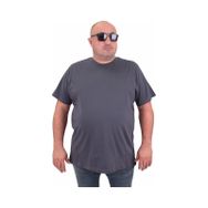 Moc Grande 11100 Büyük Beden Basic Füme Erkek T-shirt