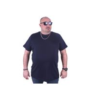 Moc Grande 11100 Büyük Beden Basic Lacivert Erkek T-shirt