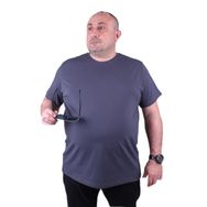 Moc Grande 11160 Büyük Beden Füme Erkek T-shirt