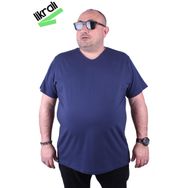 Moc Grande 11170 Büyük Beden Marin Erkek T-shirt