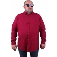 Moc Grande 11305 Bordo Keten Erkek Gömlek