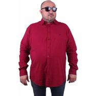 Moc Grande 11305 Bordo Keten Erkek Gömlek