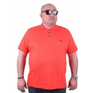 Moc Grande 11500 Büyük Beden Basic Nar Çiçeği Erkek T-shirt