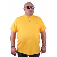 Moc Grande 11500 Büyük Beden Basic Sarı Erkek T-shirt