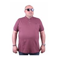 Moc Grande 11501 Büyük Beden Basic Eflatun Erkek T-shirt