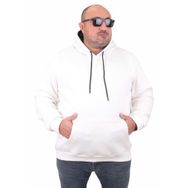 Moc Grande 11700 Ekru Kapüşonlu Erkek Sweatshirt
