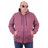 Moc Grande 11701 Eflatun Kapüşonlu Unisex Sweatshirt