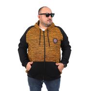 Moc Grande 22727 Hardal Büyük Beden New York College Erkek Sweatshirt