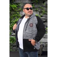 Moc Grande 22727 Siyah Büyük Beden New York College Erkek Sweatshirt