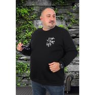 Moc Grande 22733 Siyah Erkek Sweatshirt