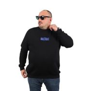 Moc Grande 22735 Siyah Büyük Beden Malcomx Erkek Sweatshirt