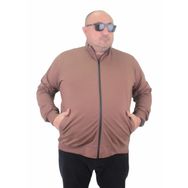 Moc Grande 22750 Taba Fermuarlı Erkek Sweatshirt
