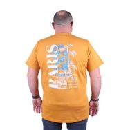 Moc Grande 23105 Paris Büyük Beden Hardal Erkek T-shirt