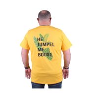 Moc Grande 23109 Jumpel Büyük Beden Sarı Erkek T-shirt