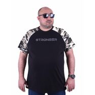 Moc Grande 23146 Raglan Sleeve Camouflage Haki Erkek T-shirt