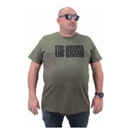 Moc Grande 23174 Büyük Beden Basic Haki Erkek T-shirt