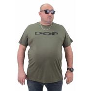 Moc Grande 23176 Büyük Beden Basic Haki Erkek T-shirt