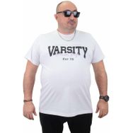 Moc Grande 23184 Varsity Beyaz Erkek T-shirt