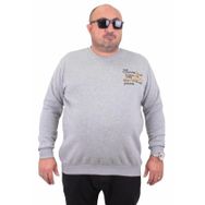 Moc Grande 23203 Conture Club Gri Melanj Erkek Sweatshirt