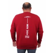 Moc Grande 23204 Bordo Sıfır Yaka Erkek Sweatshirt