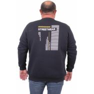 Moc Grande 23206 Streetwear Lacivert Erkek Sweatshirt