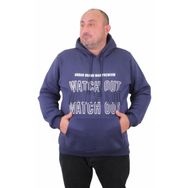 Moc Grande 23210 Watch Out İndigo Erkek Sweatshirt