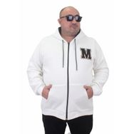 Moc Grande 23217 Ekru Fermuarlı Erkek Sweatshirt