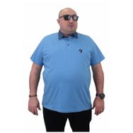 Moc Grande 23420 Büyük Beden Mavi Erkek T-shirt