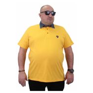 Moc Grande 23420 Büyük Beden Sarı Erkek T-shirt