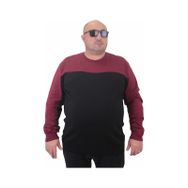 Moc Grande 23751 Bordo Çift Renk Triko Erkek Kazak
