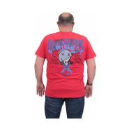 Moc Grande 24125 Sıfır Yaka Cool Boys Kırmızı Erkek T-shirt