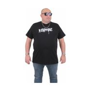 Moc Grande 24128 Büyük Beden Basic Siyah Erkek T-shirt