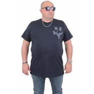 Moc Grande 24130 Büyük Beden Basic Lacivert Erkek T-shirt