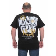 Moc Grande 24132 Sıfır Yaka Gang Siyah Erkek T-shirt