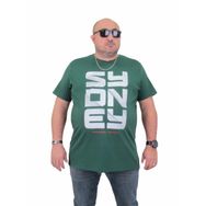 Moc Grande 24139 Büyük Beden Basic Nefti Erkek T-shirt