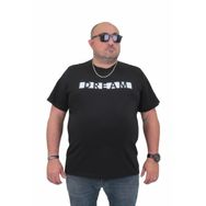 Moc Grande 24140 Sıfır Yaka Dream Siyah Erkek T-shirt