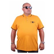 Moc Grande Casual 23419 Büyük Beden Hardal Erkek T-shirt