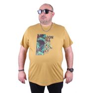 Moc Grande Crazy 23116 Büyük Beden Limon Erkek T-shirt